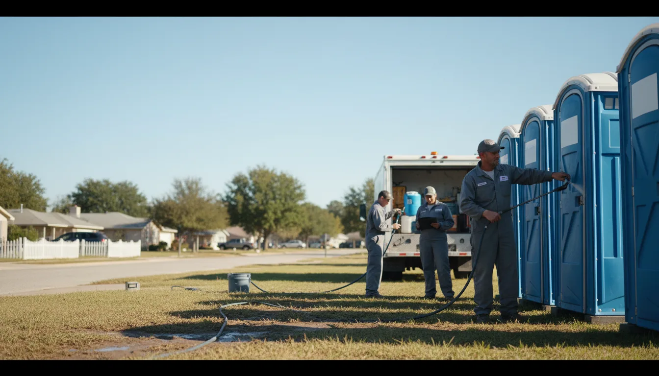 Long-Term Portable Toilet Rental in Meraux, LA near me